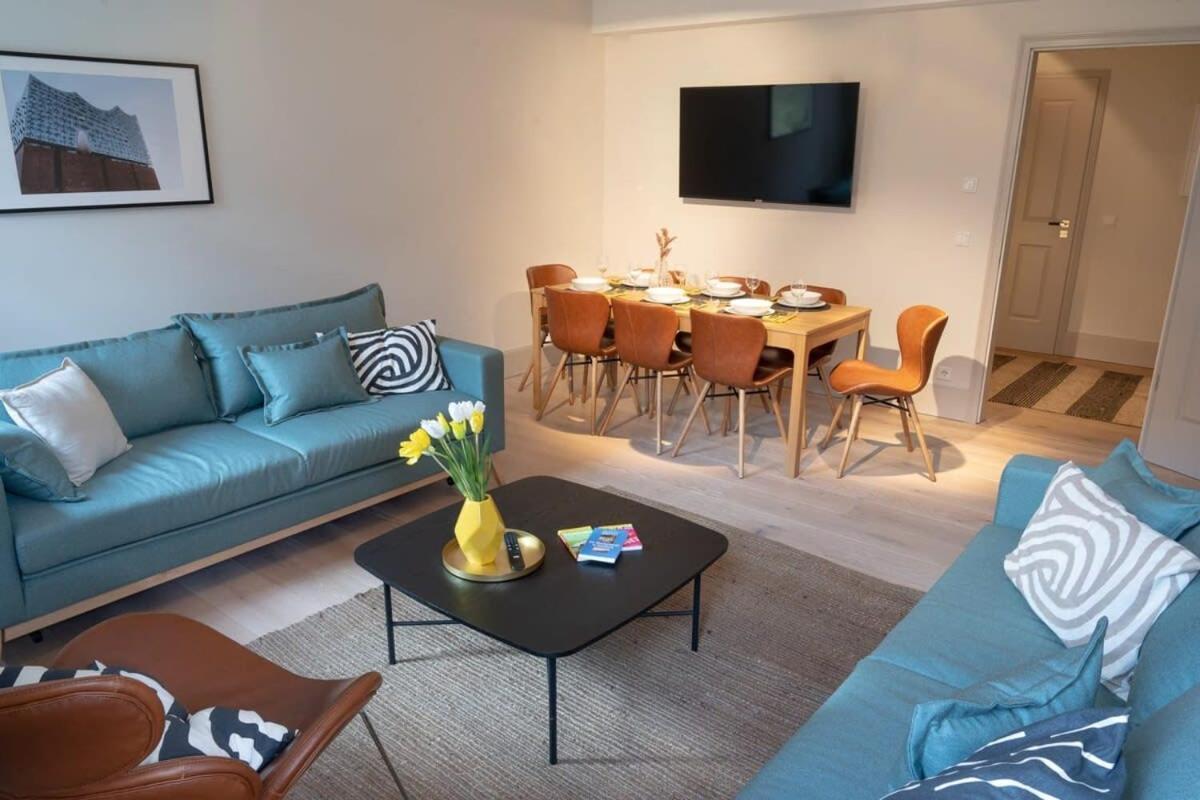 Spacious 3-Bedroom Apartment Near Eilbekpark Hamburgo Exterior foto